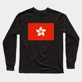 Flag of Hong Kong Long Sleeve T-Shirt